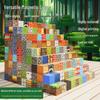 Magnetic Iron Building Blocks - Mini Educational Toy for Boys with Storage Box