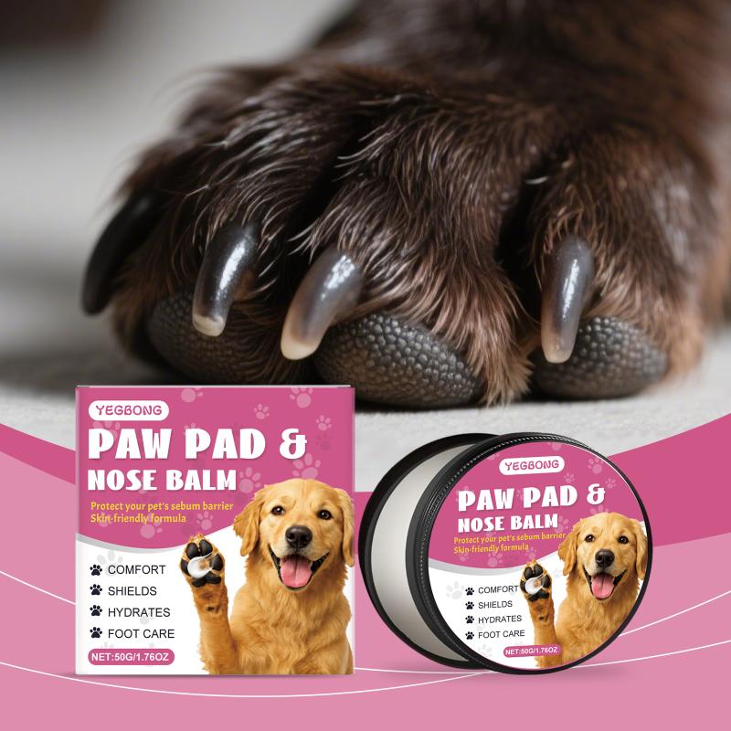 Pet Paw Care Cream Deep Moisturize and Soothe Relief for Dry Chapped Paws Effective Protection Indoors Outdoors