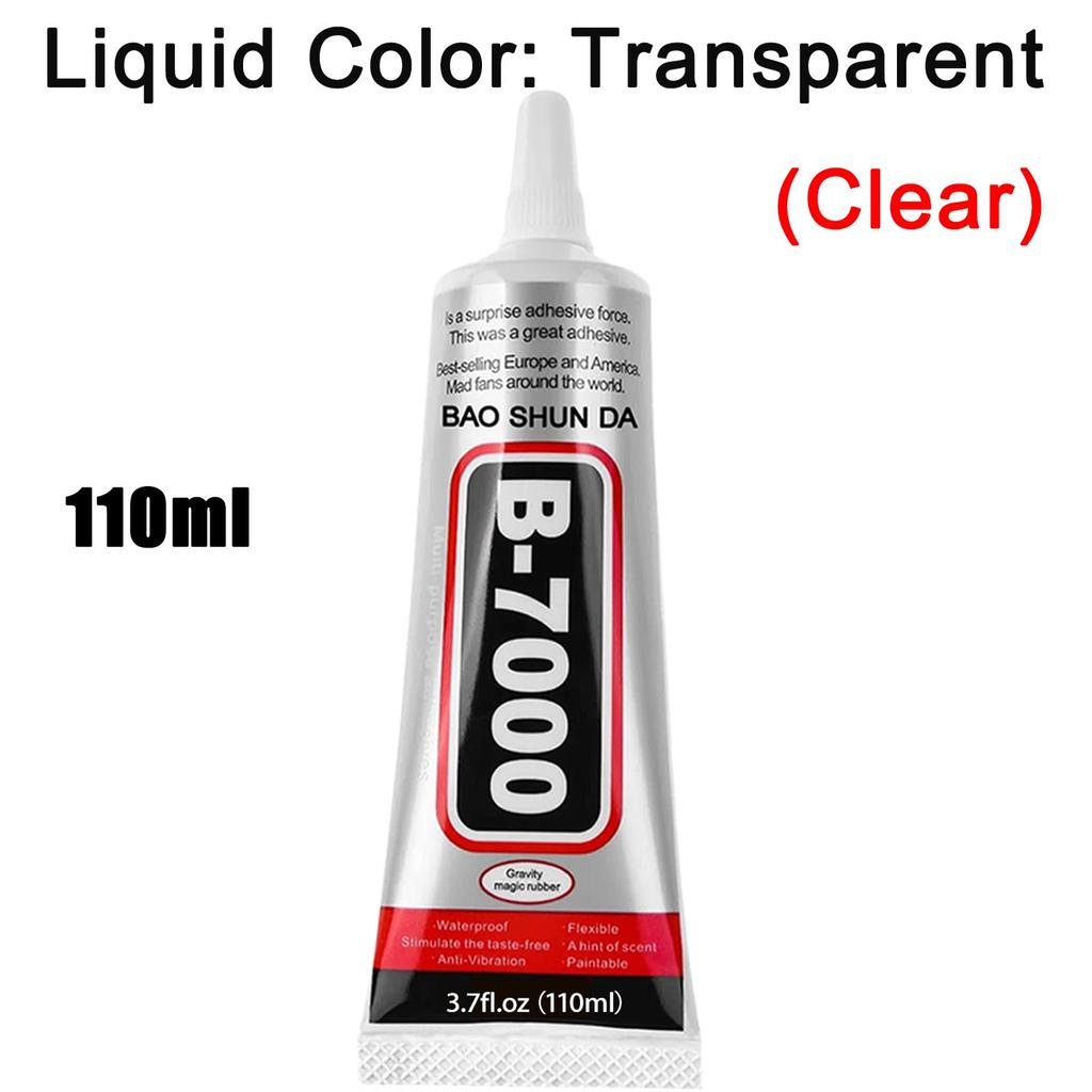 15/50/110ml B-7000 Glue T-8000 Adhesive Epoxy Resin Repair Cell Phone Touch Screen Liquid Glue Jewelry Craft Adhesive Glue.