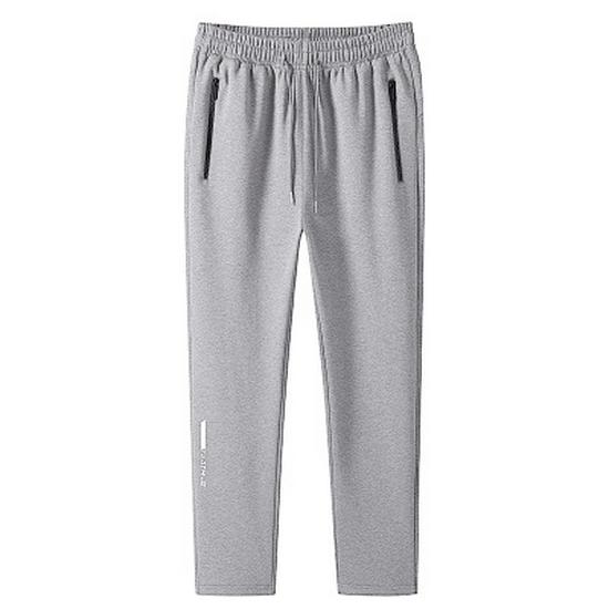 Men's Fleece-Lined Plus Size Joggers - Warm, Fashionable, and Comfortable for Spring and Autumn.
