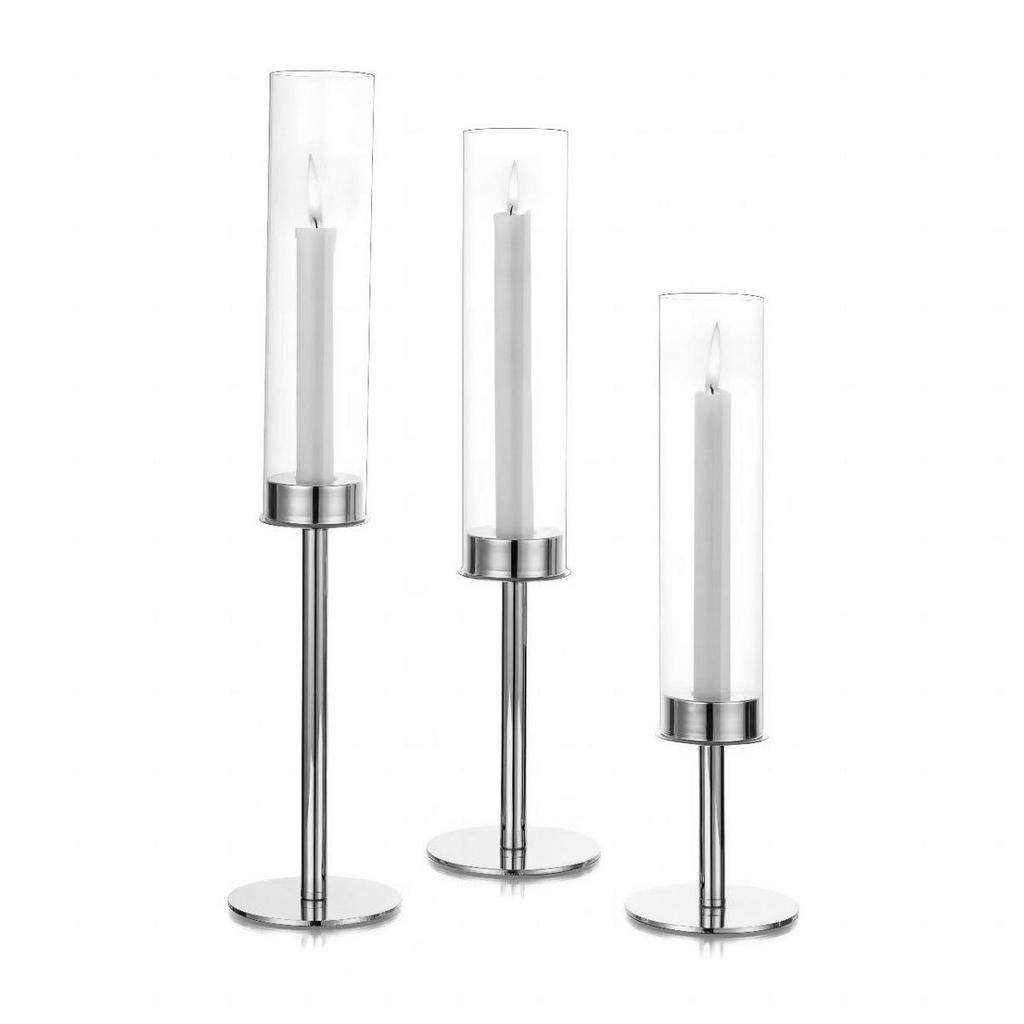European Style Electroplated Glass Candlestick for Weddings, Birthdays, and Parties