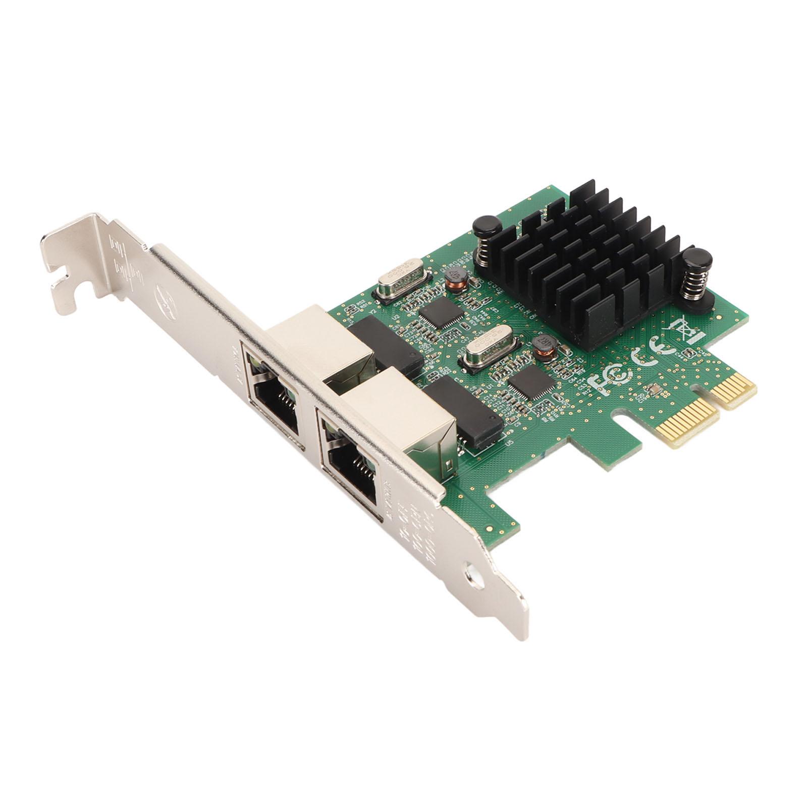 

Мережева карта PCIe X1 RTL8111G Двопортова гігабітна Ethernet карта мережевого адаптера для ПК для Windows XP 7