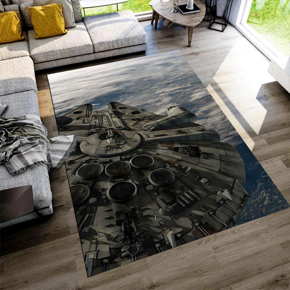 Star Wars Carpet Design for Bedrooms Outdoor Game Room Entryway Antislip Carpet Decorate Offices Perfect Gift for Valentine's Wedding Birthday