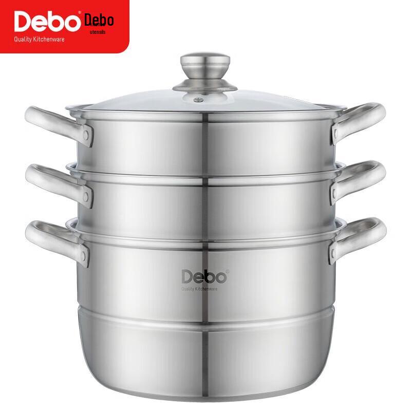 Debo Wosibao DEP-775 304 Stainless Steel Steamer Pot