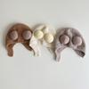 Pompom Baby Winter Hat Fleece Warm Infant Bonnet Newborn Beanie Cute Toddler Cap Baby Boys Girls Accessories Kids Hats 3-24M