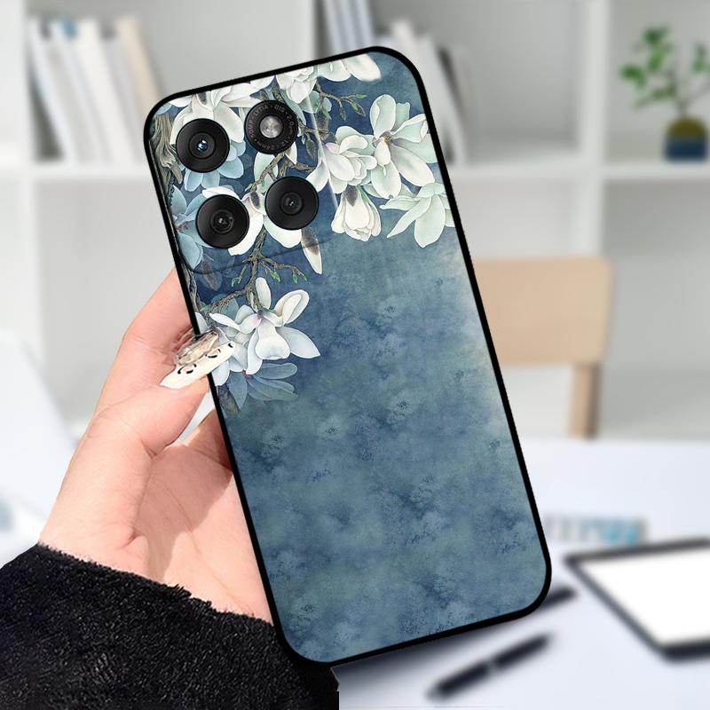 Dla Motorola Edge 60 Fusion Miękkie Etui XT2503-4 Uroczy Kreskówkowy Silikonowy Pokrowiec TPU na Telefon Dla Moto Edge 60Fusion 5G Ochronne Fundas