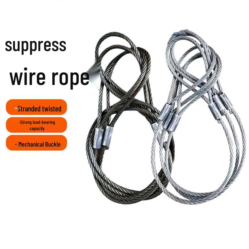 Jixiong Outdoor Heavy-Duty Steel Wire Rope with Double Buckle