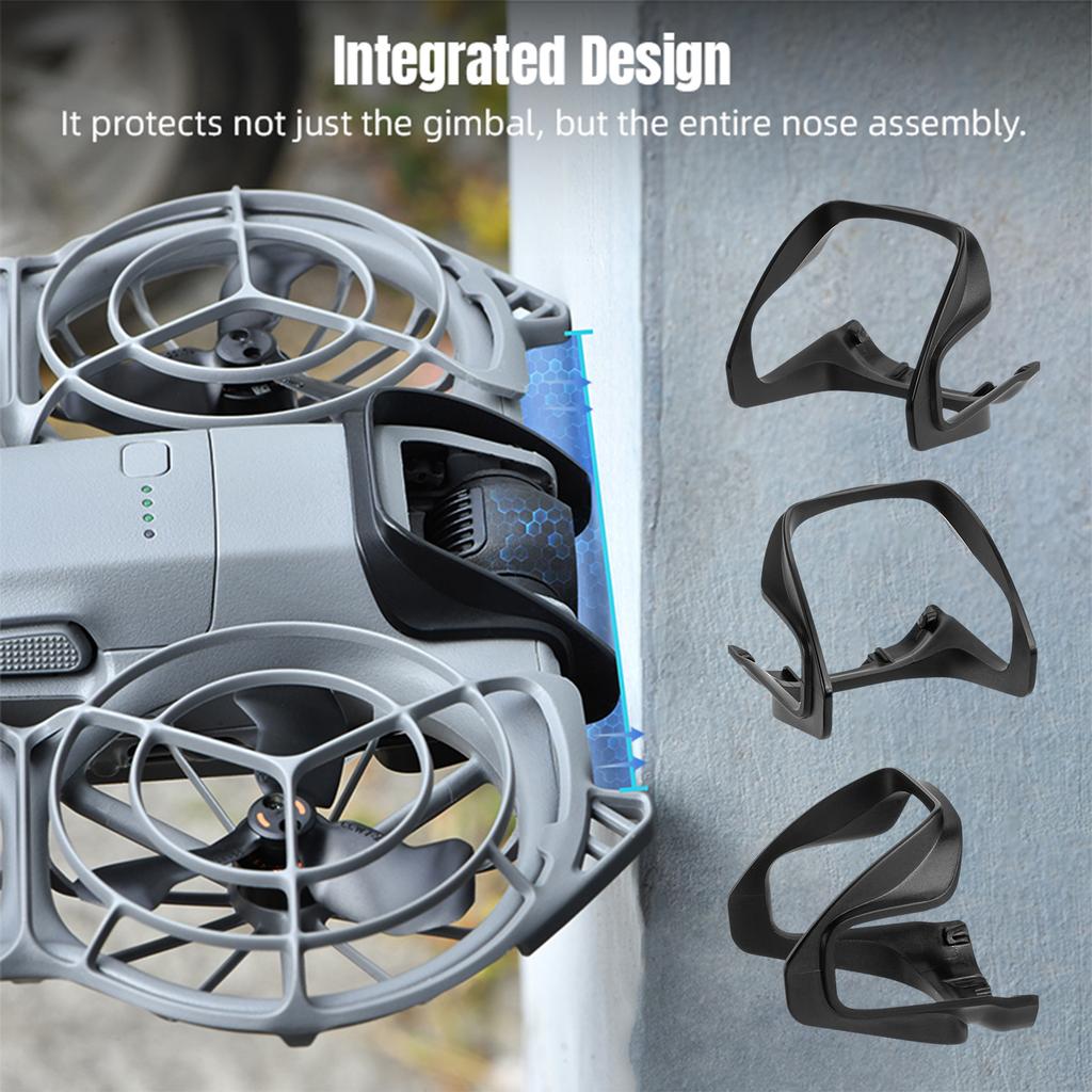 1-5PCS Gimbal Bumper Guard Lens Protector for DJI NEO 2 High Toughness Soft Silicone Resistant to Impact Deformation Reusable