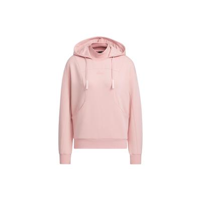 Futsal Hoodie Solid Color Logo Sports Casual Loose Hooded Sweatshirt Women Hoodies Miracle-Purple Pink IZ1627