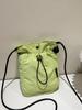 Minimalist Canvas Mini Phone Bag With Drawstring For Casual Travel And Daily Use