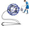 Soccer Ball Net Kicker Football Kick Trainer Nylon Mesh Bag Solo Soccer Kick Practice Training Return Trainer Net Football