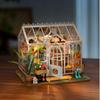Tsukurundesu Miniature Dollhouse DG Series Garden House DIY Kit with Instruction Manual