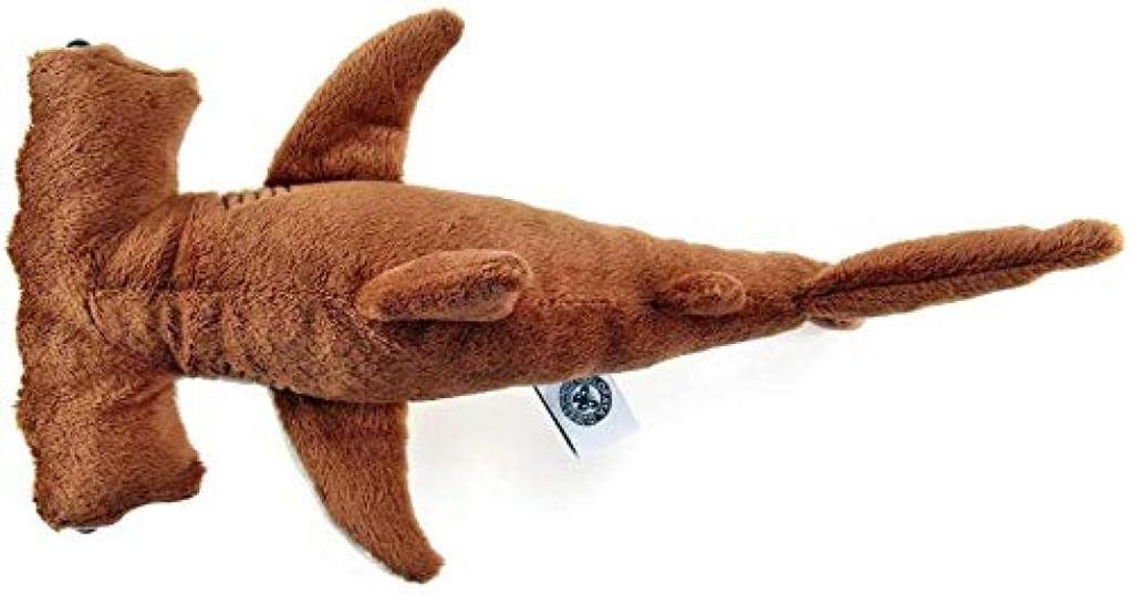 Calorata Scalloped Hammerhead Shark Plush Toy (SmallSoft Touch) Realistic Shark Animal Toy Doll Gift Present Birthday (Twice Tested)  Christmas