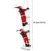 Christmas Holiday Decor Ladder Rope Climbing Santa Christmas Tree Ornament Creative Tree Hangings Long Lasting