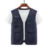 Autumn Men's Thin Sports Multi-bag Leisure Quick-drying Loose Vest Mountaineering Equipment Outdoor Vest