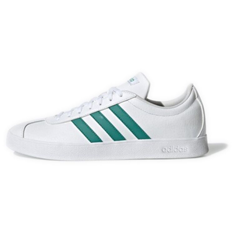 

Adidas VL Court 2.0 Green Мужские кроссовки белые EE6814