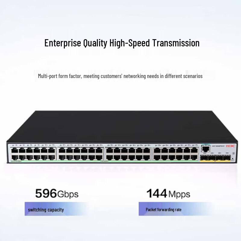 H3C S5048PV6-EI 48-Port Gigabit Managed Layer 2 Enterprise Switch