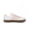 Adidas Neo Slip Resistant Abrasion Resistant Low top Skateboard Shoes Unisex Pink White HQ1802(Team676-)