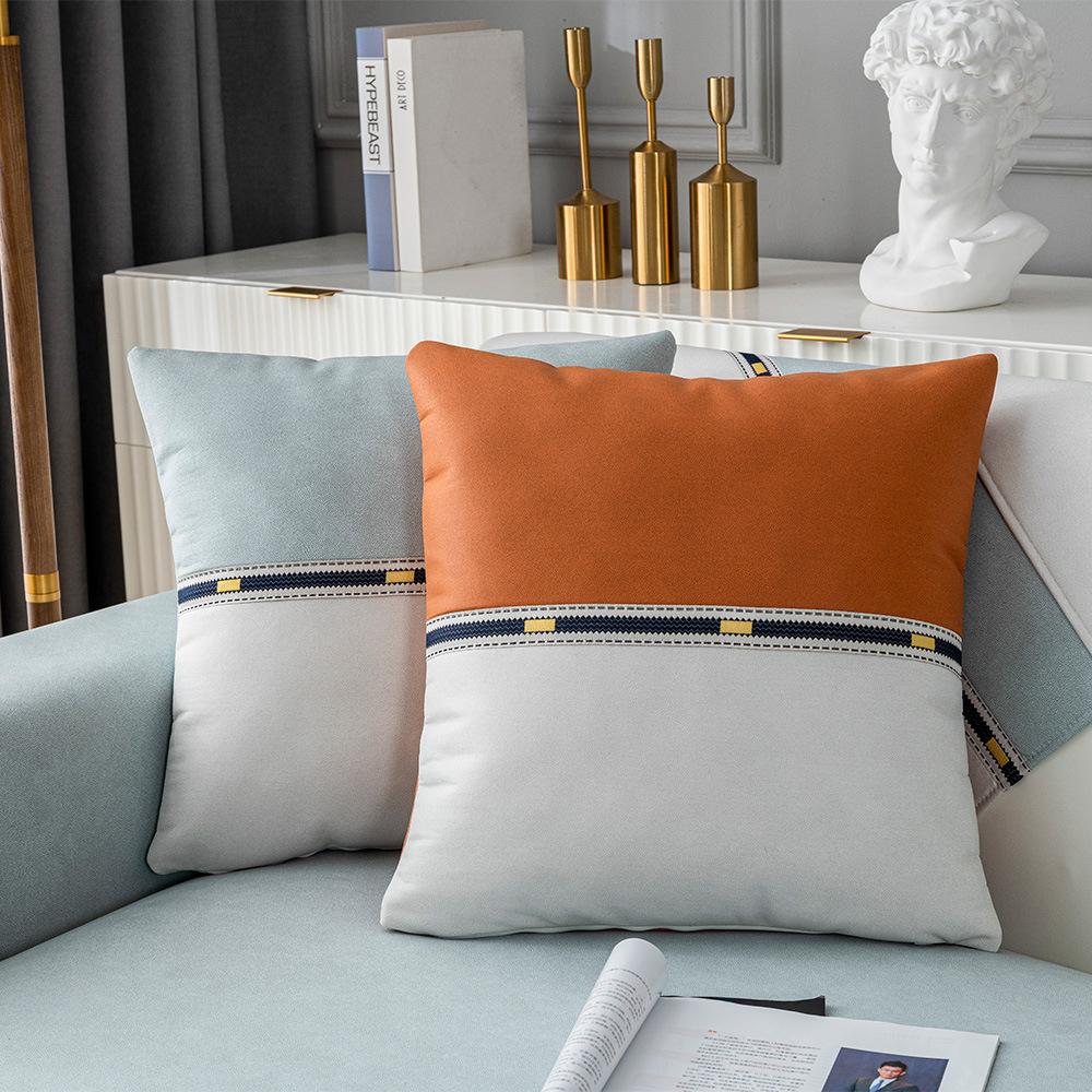 Faux Leather Sofa Cushion Four Seasons Universal Non-Slip Leather Sofa Cover Simple Modern Waterproof Cushion Full Covered Cloth
