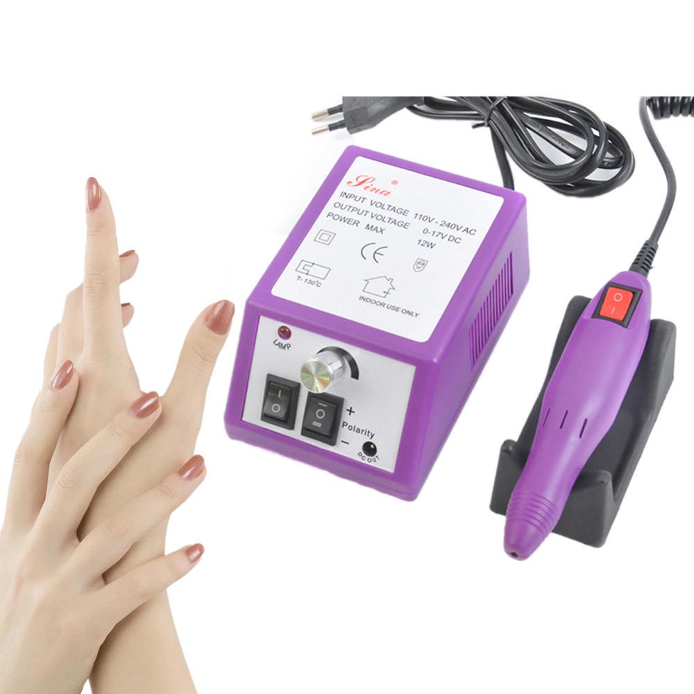 Electric Nail Art Drill Machine Salon Manicure Nail File Sanding Bands Equipment Home DIY Tools