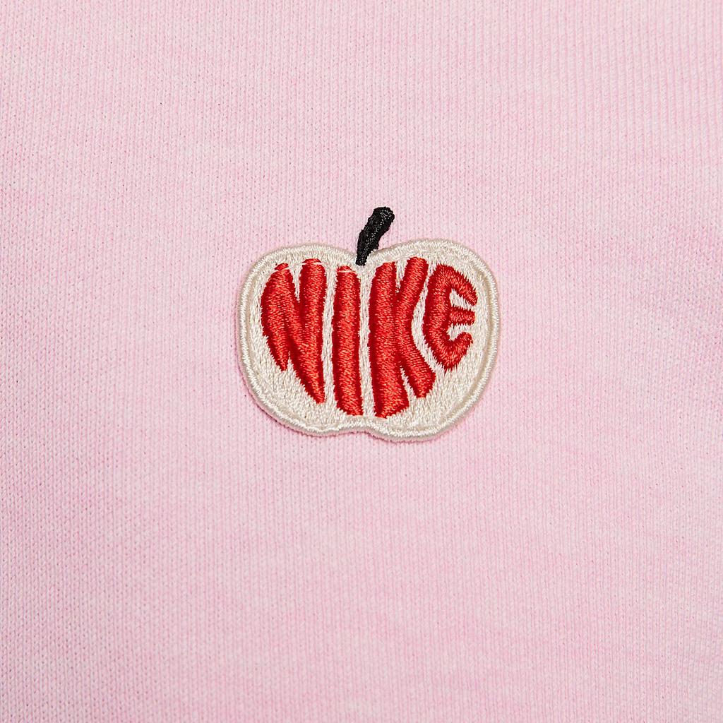 Nike Sportswear Phoenix Fleece Comfortable Sports Short Half-Zip Long Sleeve Sweatshirt Women sweatshirt Foam-Pink HV8731663