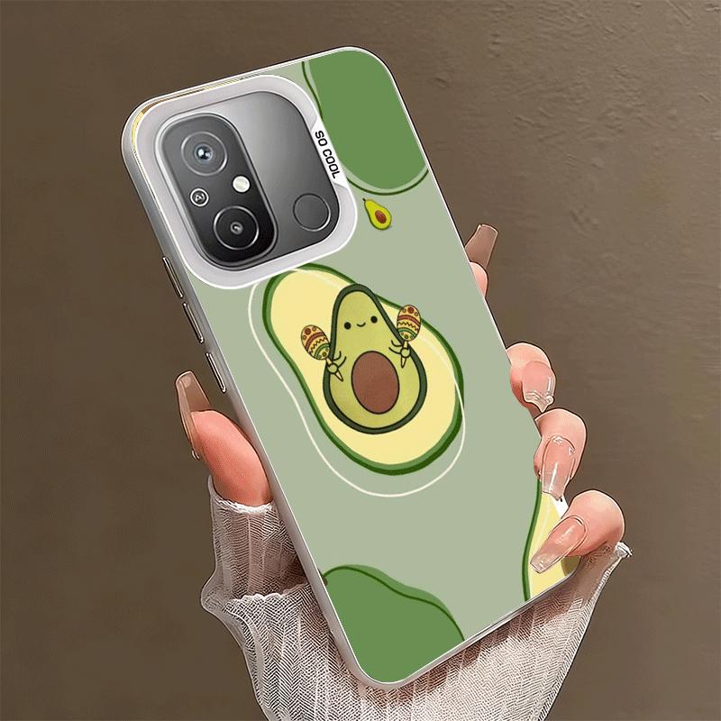 

Cartoon Cute Avocado Shockproof Phone Case for Xiaomi Poco X7 X6 X5 X3 Pro F7 Ultra M8 Redmi 15C 15 14C 13C 12C 10C 13 12 10 Xiaomi Poco M8 Pro