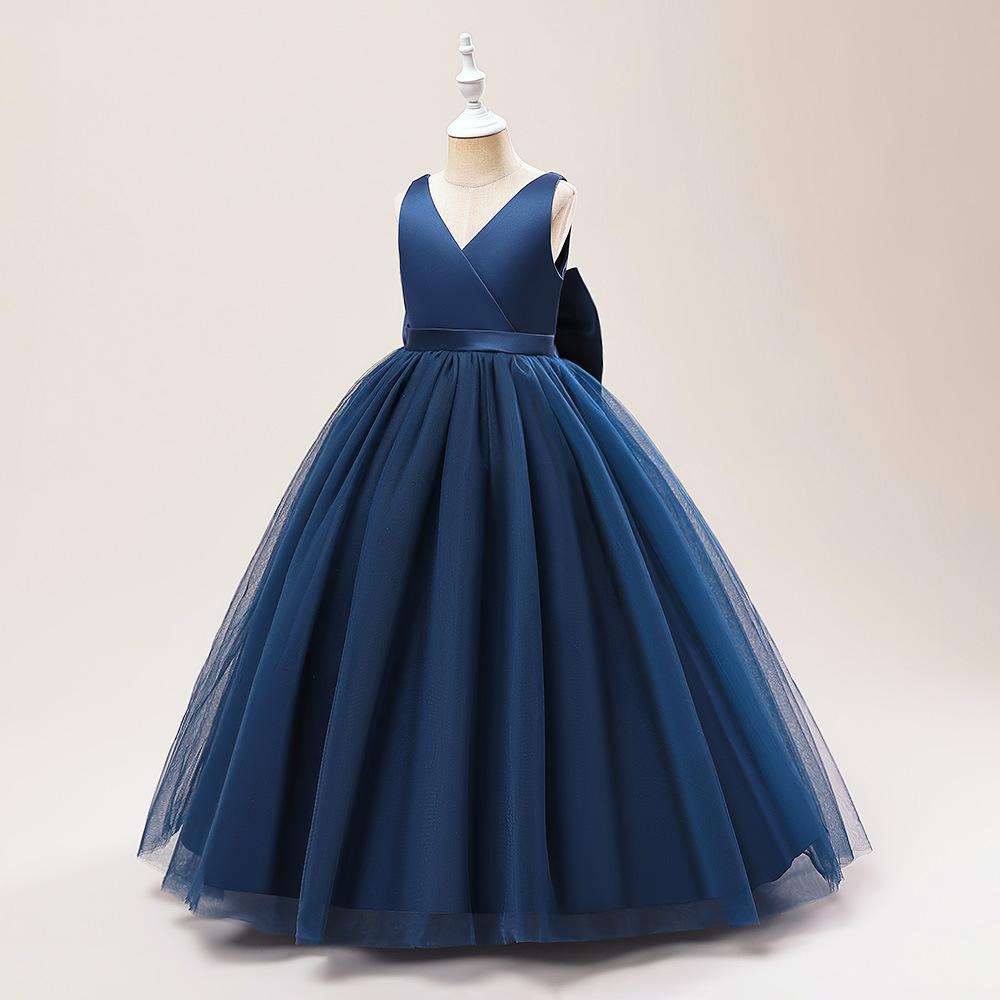 Summer Tulle Flower Girls Dress for Wedding Party Child Princess