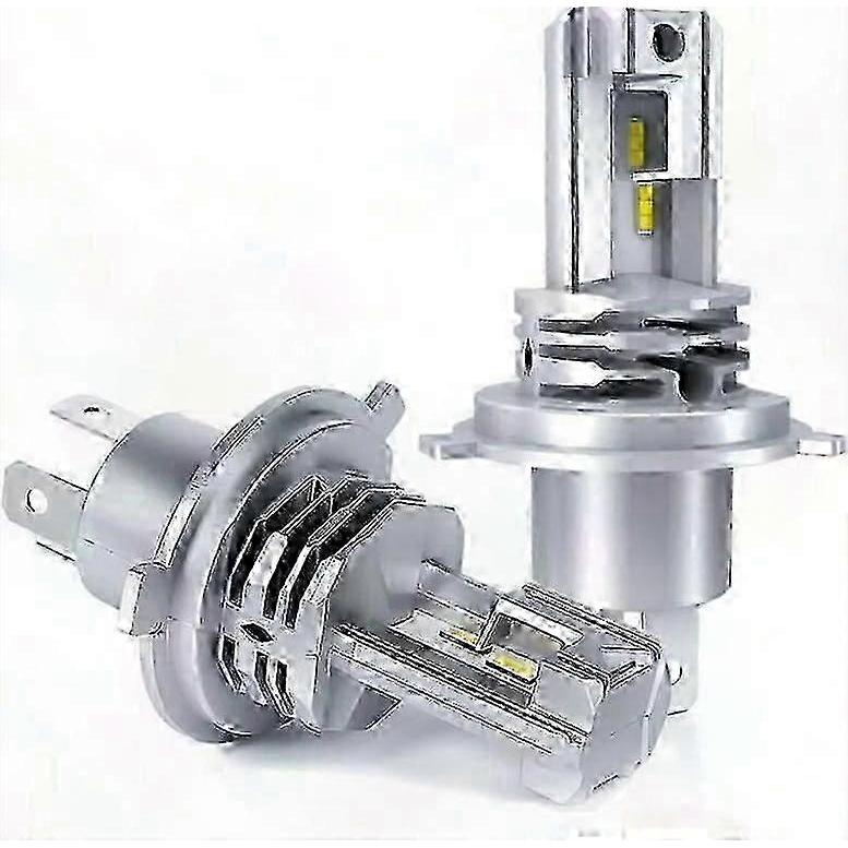 24V H4 LED Koplamplampen 6500K Wit Groot- en Dimlicht Conversiekit (2st) minder