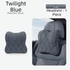 Padded Filling Neck Pillow Soft Touch Head Rest Pillow Car Headrest Pillow  Self Driving Tours