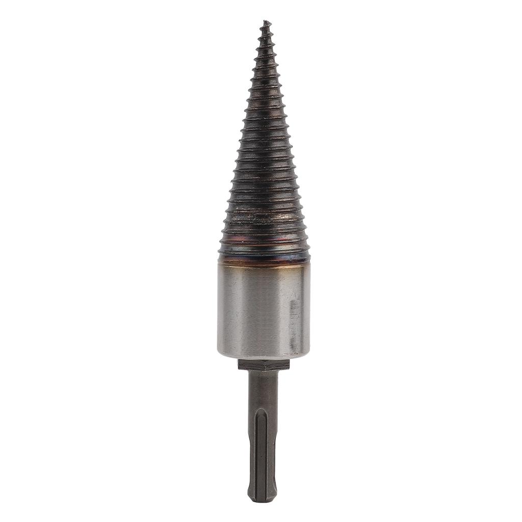 Buy 1.3in Firewood Drill Bit High Hardness Splitting Cone Reamer Punch