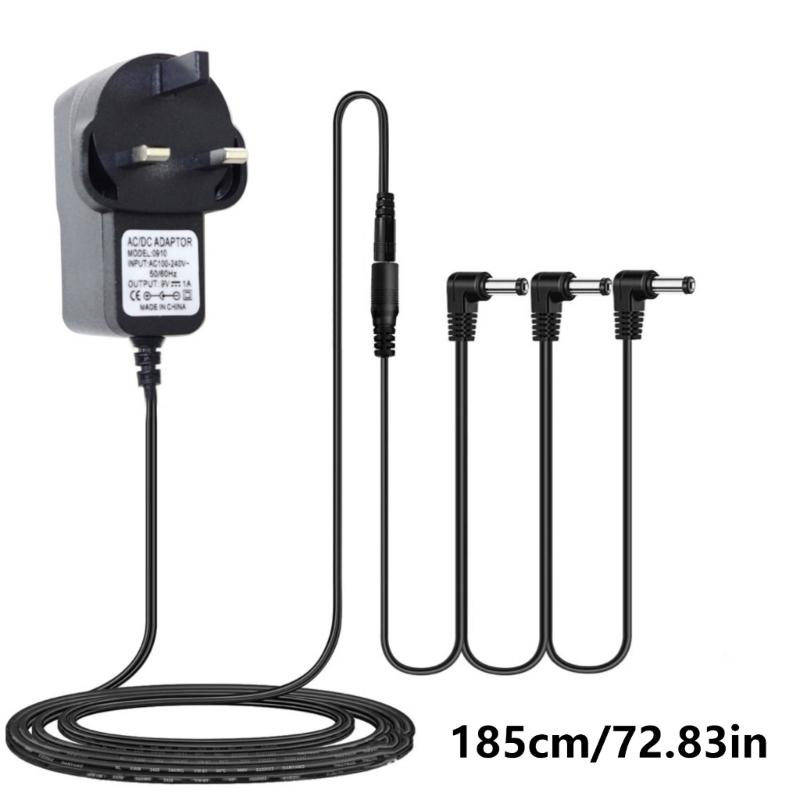 Power Supply Accepted Power Adapter for Christmas Holiday Village Lighting 4.5V Adapter with 6 Outlets