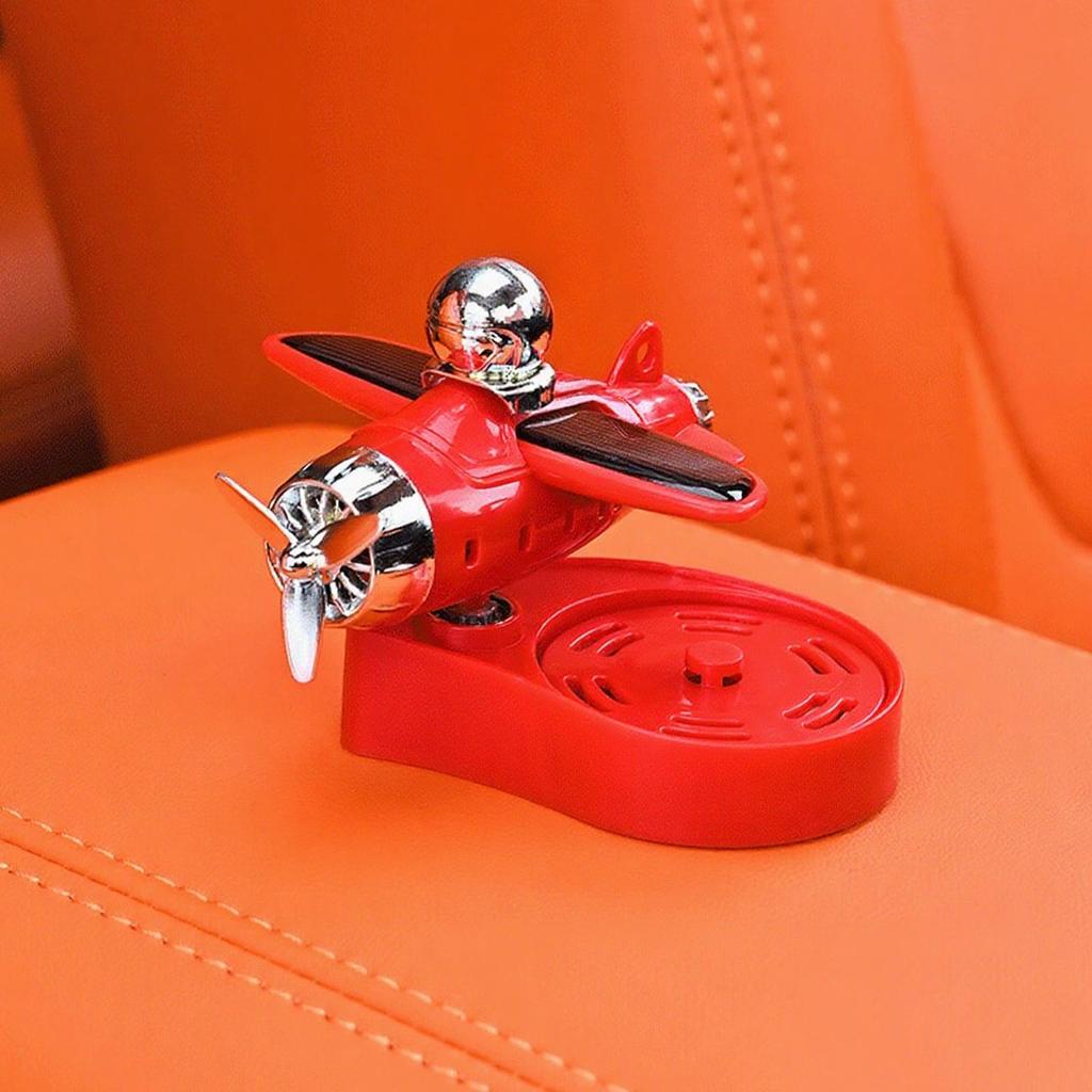 Car Air Freshener Solar Car Diffuser Plane Air Freshener Fragrance Diffuser Dashboard Decorations For Travel Auto Sedan Truck