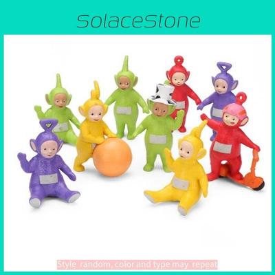 Urocza Figurka Dziecięca Pvc Zabawka Prezent Teletubbies Akcesorium do Etui na Telefon 5-9cm/1.96-3.54in)