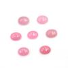 Dyed Pink Jade Oval Cabochon Loose Gemstone Lot 54 Pcs 7*9 MM 125 CT For Jewelry Making