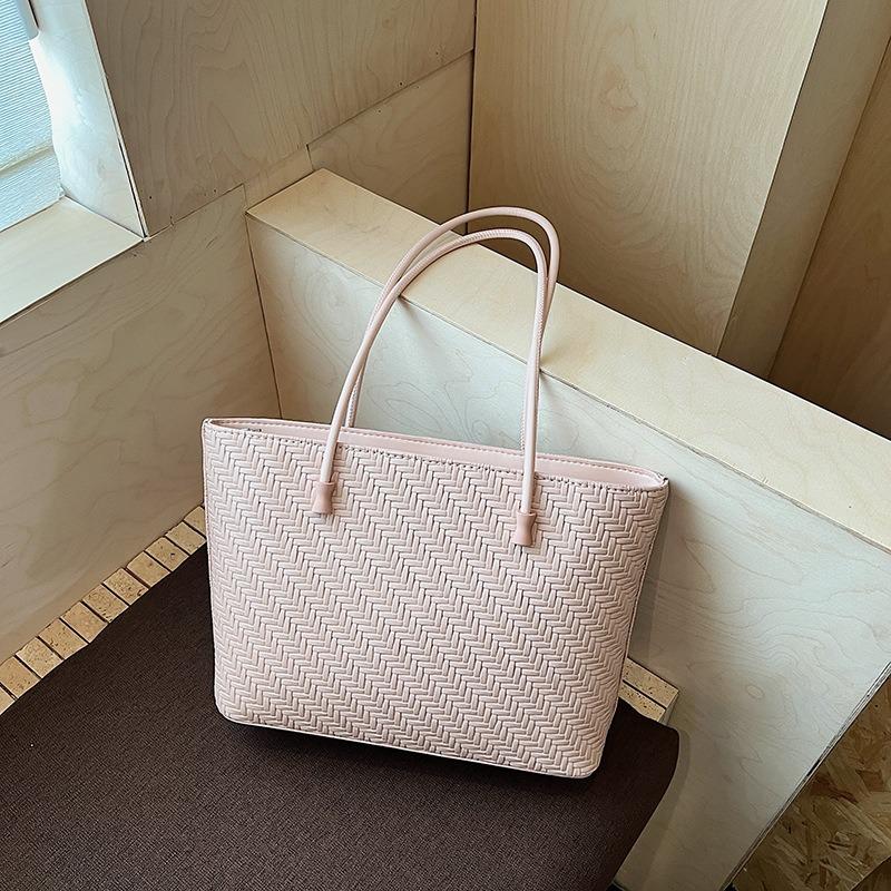 Autumn Braided Underarm Tote Bag Women's High-end Sense Versatile Large-capacity Commuter Shoulder Bag