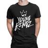 Myke Towers Young Kingz T Shirt Men Cotton Vintage TShirt Round Collar Singer 2026 Tour Tees Short Sleeve Merchandise Plus Size