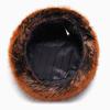 Faux Mink Trapper Hat Men Windproof Protection Winter Snow Hat Earflap Fleece Cap  Daily Commute