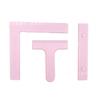 3Pcs Horizontal Ruler Right-Angle Ruler And Pusher Tool Rhinestone Painting Alignment Tools