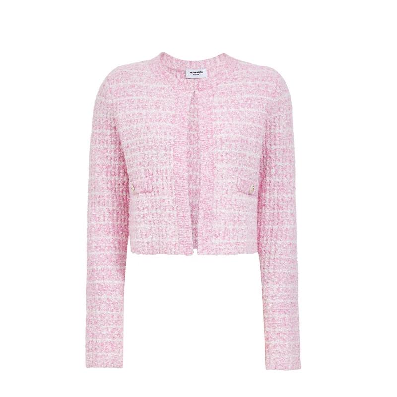 VEROMODA Women's Elegant Cropped Knit Sweater