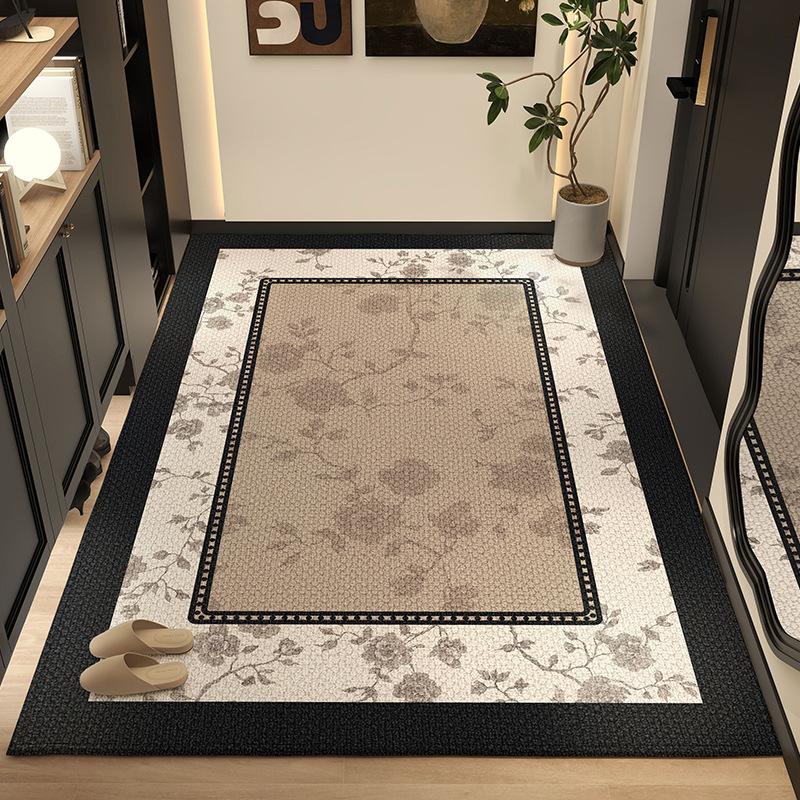The Door Floor Mat Is Light Luxurious, Can Be Cut, Dirt-Resistant, Non-Slip And Easy To Take Care Of, And The High-End Door Mat Enters The Door Porch
