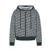 CROQUIS Men's Hooded Knit Cardigan