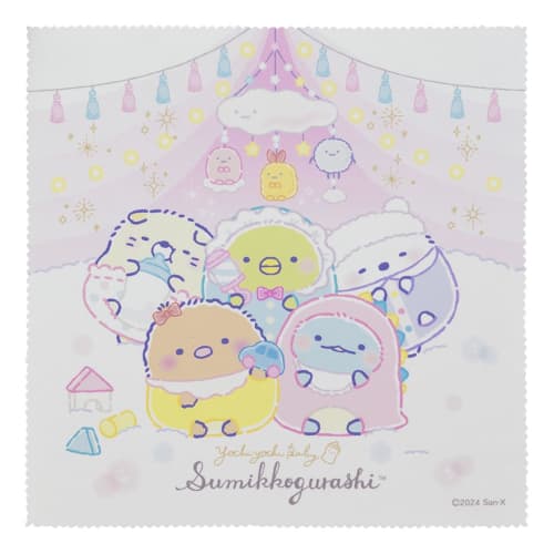 

Pearl KB Seiren Savina Minimax Салфетка для чистки Sumikko Gurashi, средство для чистки очков, средство для чистки ЖК-дисплеев, средство для чистки смартфонов, салфетка для камеры, 18,5 x 18,5 см, Сделано в