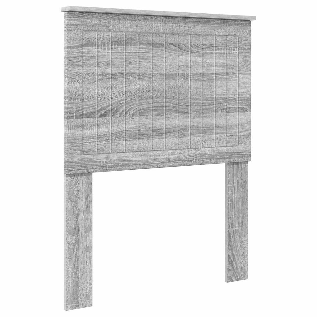 Headboard In Grey Sonoma 75 Cm Particleboard