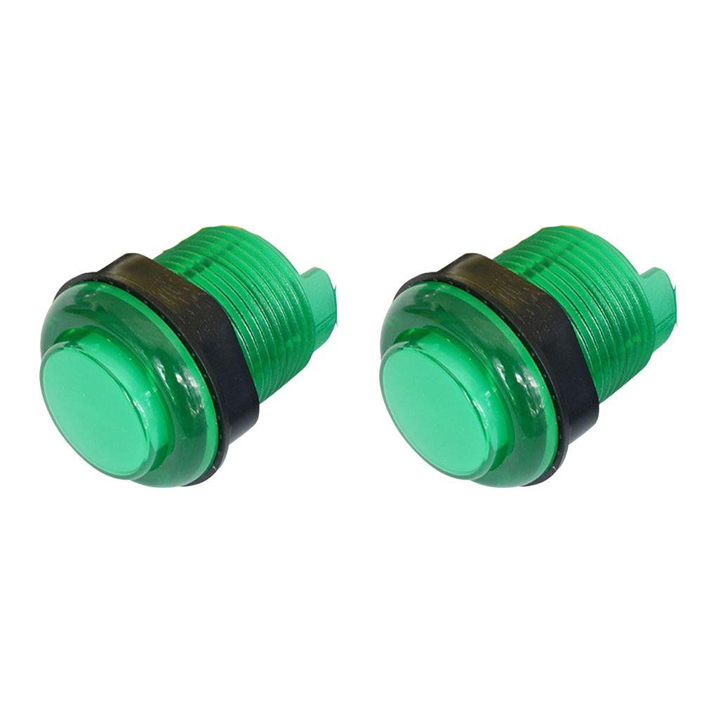 Illuminated Push Button Game Machine Transparent Original Clear Fittings Colorful Switch Snap Small Vending Self-Assembly