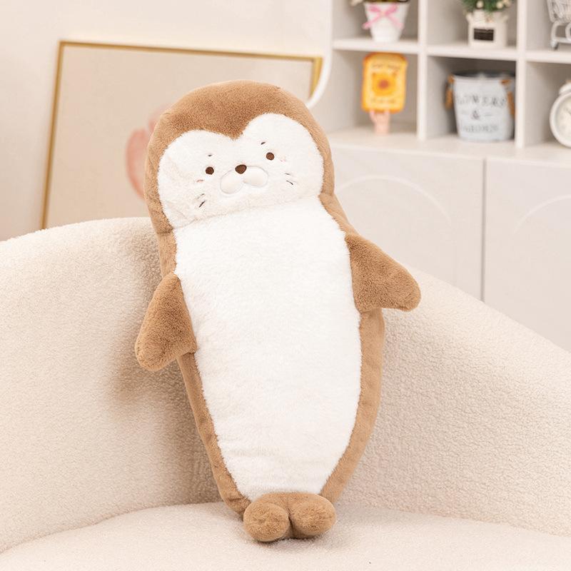 Cute cute seal doll plush toy narwhal shark doll home pillow cushion girl doll