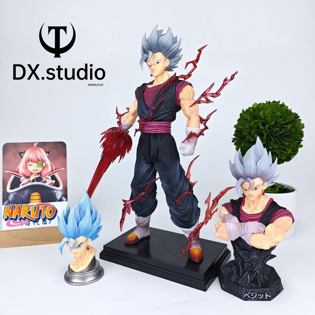 LK Stuio HB Vegetto Dragon BallZ Goku SSj3 12.59Inch/32cm Can be Move three heads Change PVC Favorites Model hot toys Gifts