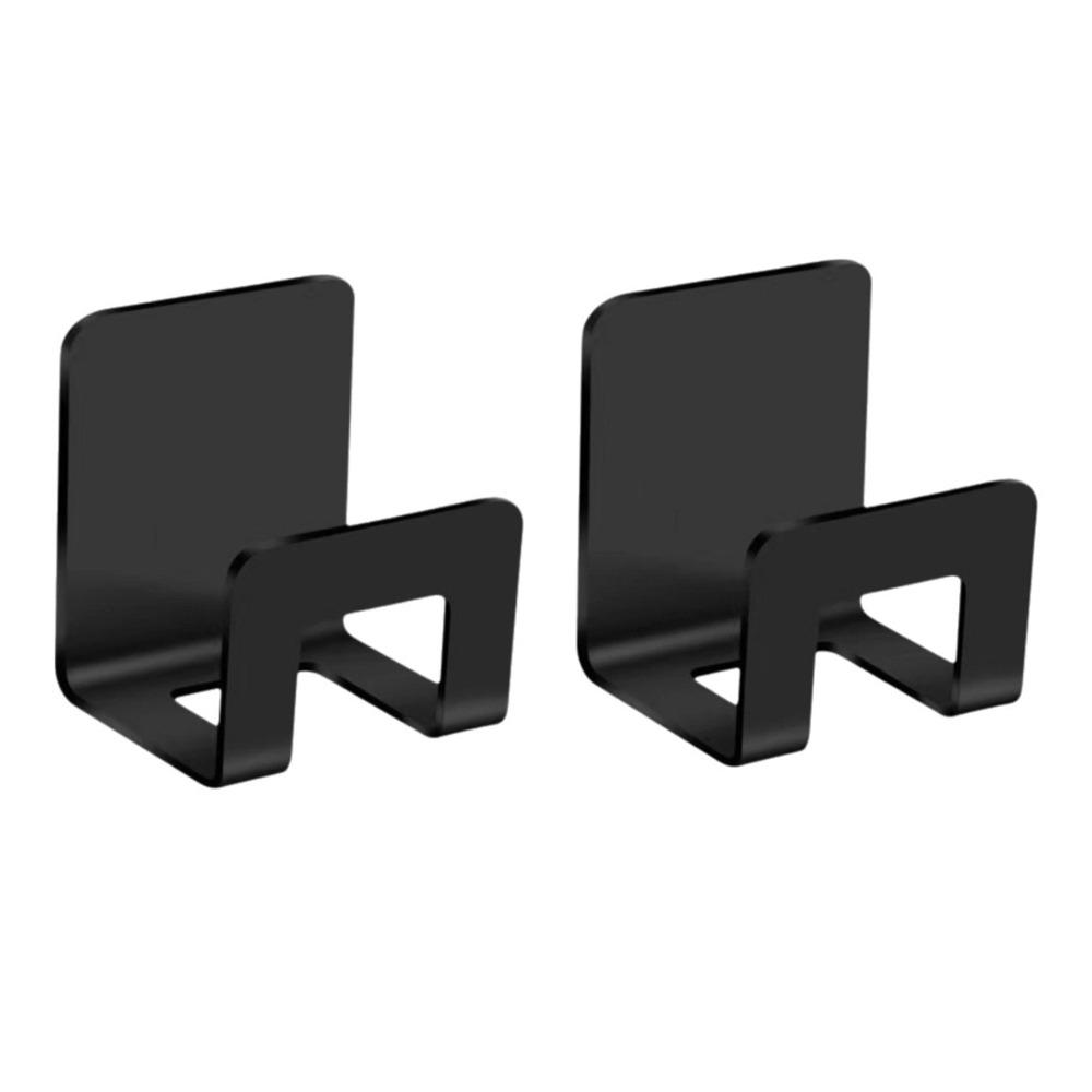 

2pcs Stainless Steel Kitchen Sponges Holder Self Adhesive Space Saving Sponge Storage Holder Metal Sink Storage Holder чёрный