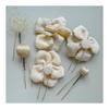 Chirimen Fabric Tsumami Zaiku Hair Accessory for Coming-of-Age Ceremony, Graduation, Wedding - Ball Kanzashi, Head Dress, Bridal, Wedding, Furisode,