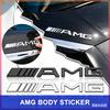 1 Stück Auto Hecketikett Aufkleber AMG Emblem Abzeichen Karosserieaufkleber für Mercedes Benz C43 C63 C55 C-Klasse AMG C180 C200 C220 C300 C320 C350 W205
