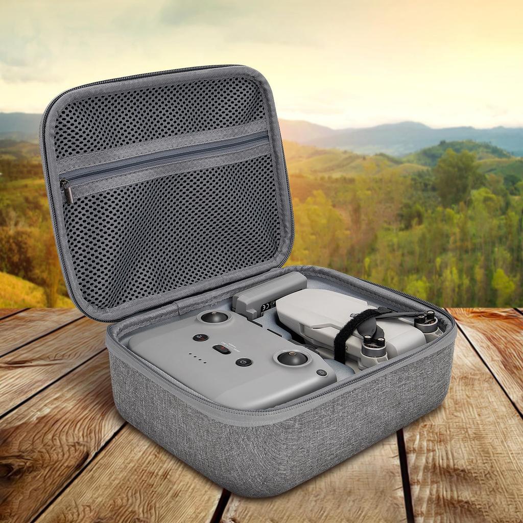 Qanuxy Shockproof and Waterproof Portable Storage Bag for DJI Mini 24K2 SE, Drone Accessories, Lightweight Travel Protective Case (Compatible with